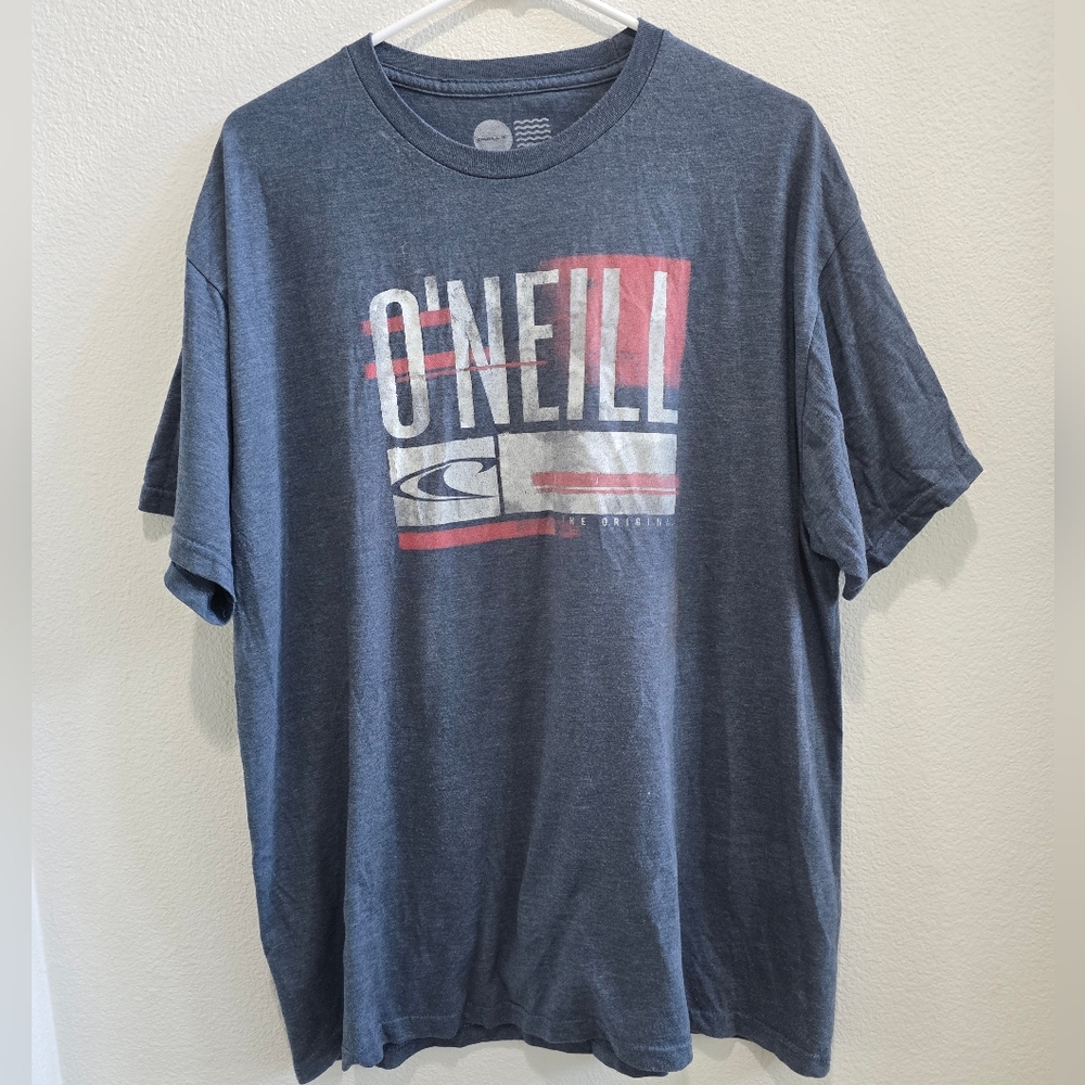 O'neill light blue logo t-shirt size XL